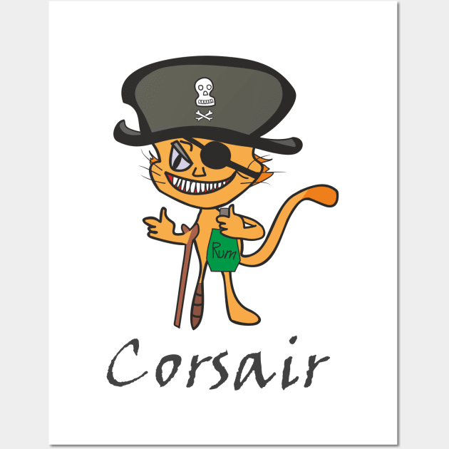 Corsair Wall Art by Alekvik